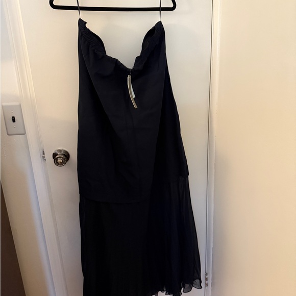 BY ANTHROPOLOGIE STRAPLESS TWOFER PLEATED MIDI DRESS (NWT) - Picture 6 of 8